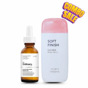 Ascorbyl Glucoside + Soft Finish Sunscream Combo