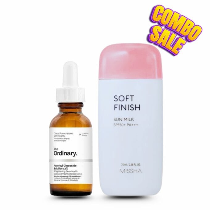 Ascorbyl Glucoside + Soft Finish Sunscream Combo
