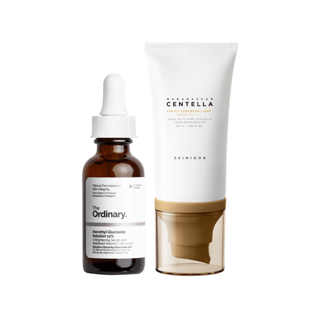 Ascorbyl Glucoside + Sunscrean Combo